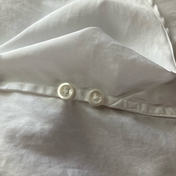 Polo Ralph Lauren White Cotton Long Sleeved Top - Picture 8 of 15